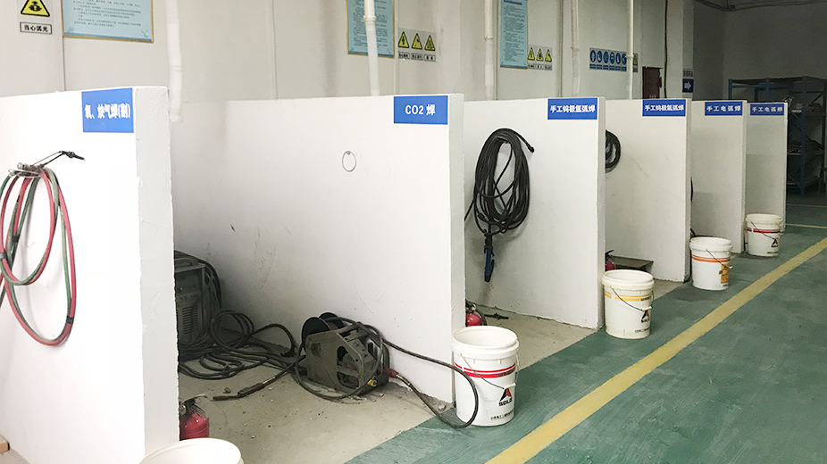 電焊工實操教室